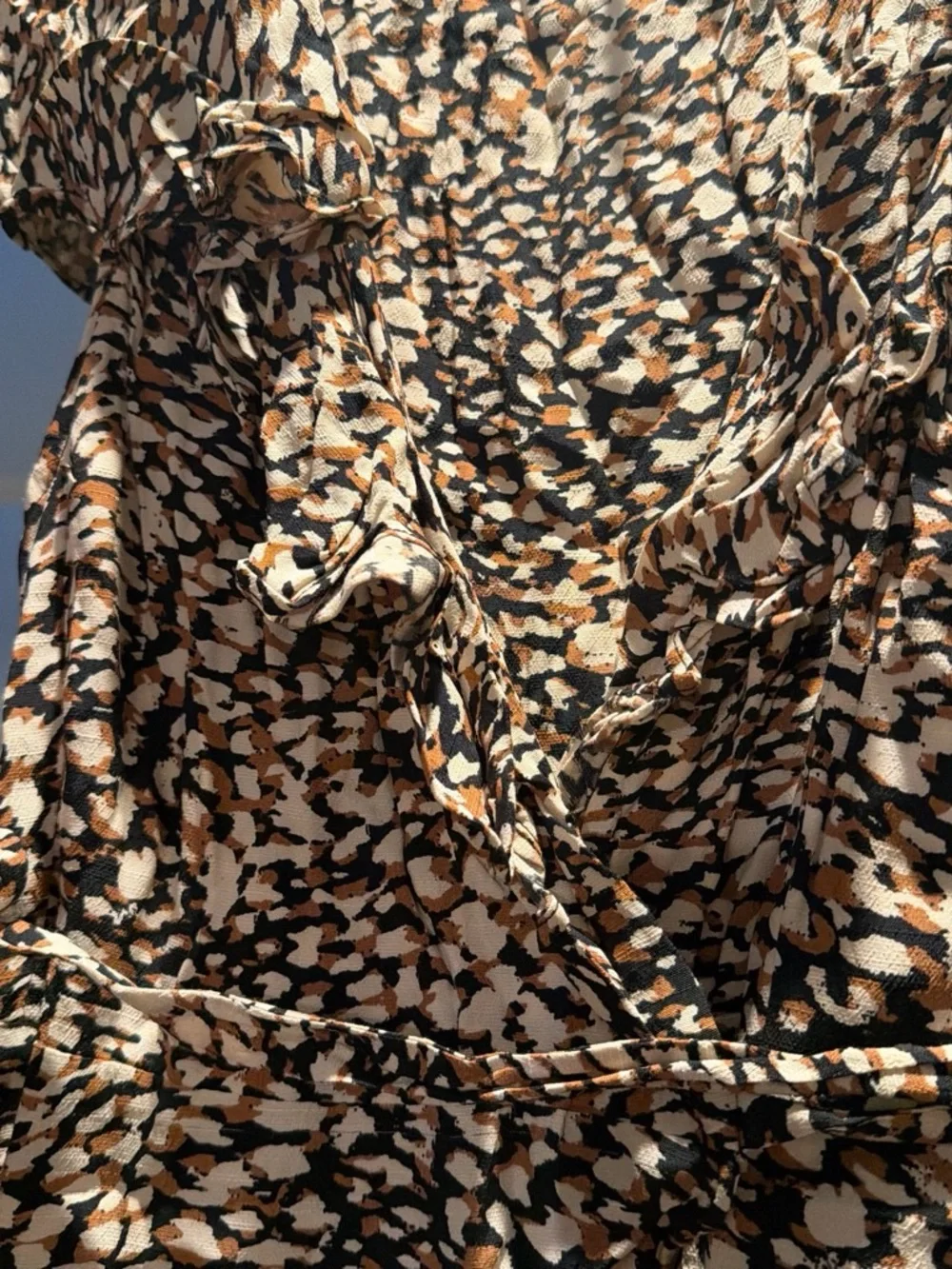 Free People French Quarter Wrap Dress. Size Small.